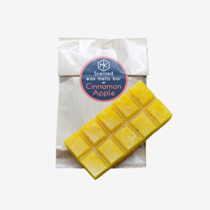 Moka apple-cinnamon wax melts snap bar